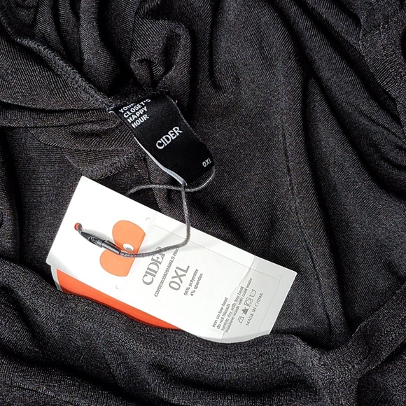 Cider Women's Black Skirt NWT Sz 0XL - Picture 4 of 4